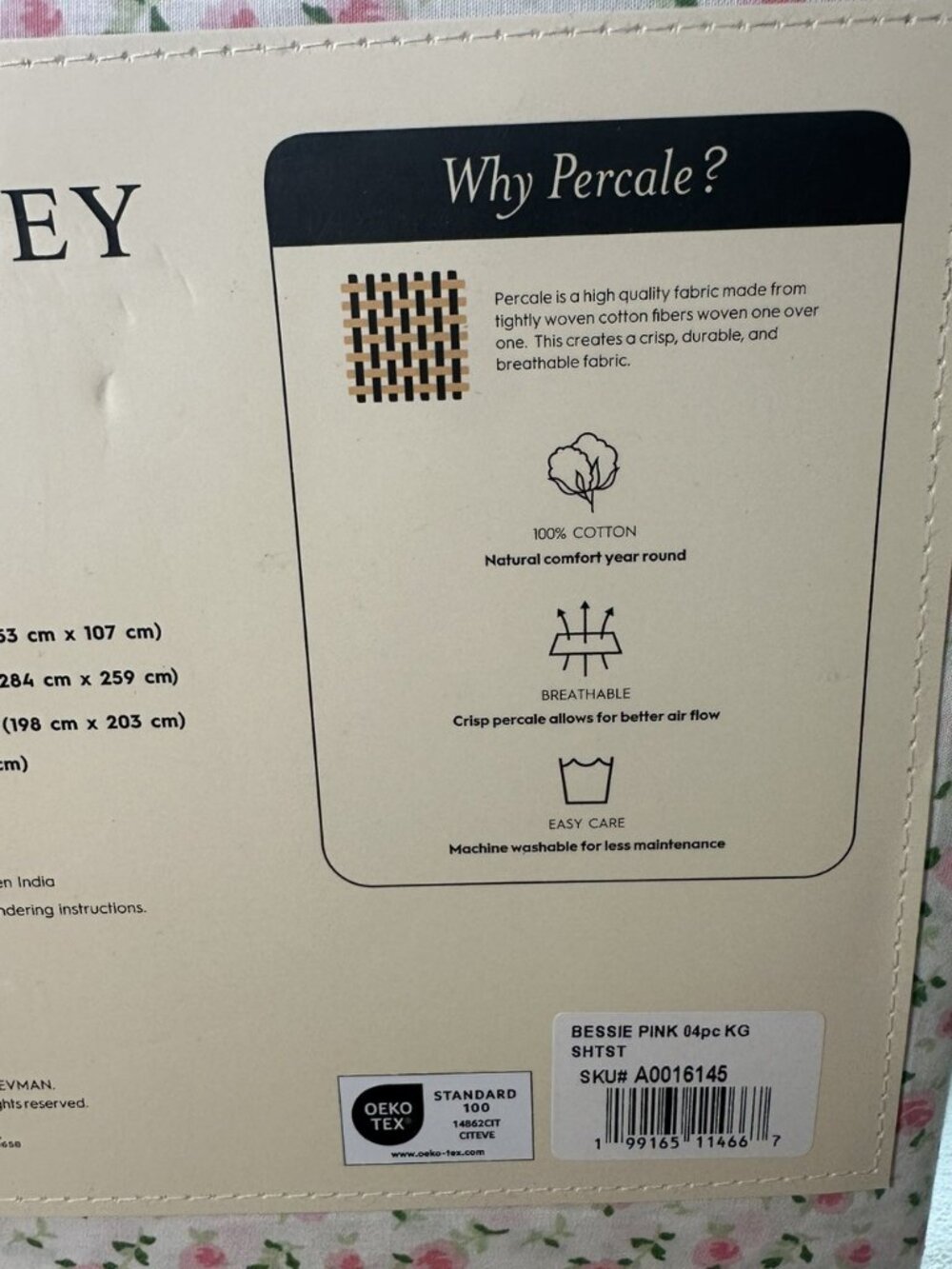 NWT - Laura Ashley King Sheet Set Bessie Pink 4pc Cottage Farmhouse Pink Roses - Picture 2 of 5